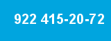 922 415-20-72 922 415-20-72